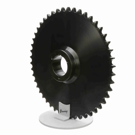 Browning Steel Bushed Bore Roller Chain Sprocket, 80Q48 80Q48